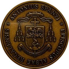 Medal - Antal Spányi bishop
