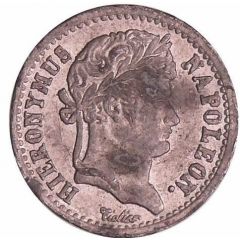 1/2 Frank - Jérôme Bonaparte Tin pattern
