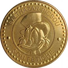 Monnaie de Paris Tourist Token - Balthazar PIcsou 1 Sou