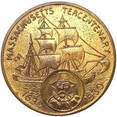 Medal - Tercentenary of Massachusetts