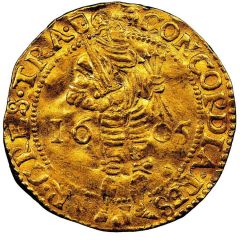 1 Ducat Early type, beaded circle