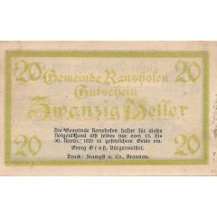 20 Heller Ranshofen