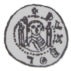 Denier Bracteate - Bolesław Mieszkowic or Leszek of Masovia Kruszwica or Inowrocław or Płock mint