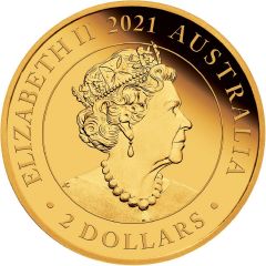 2 Dollars - Elizabeth II 6th Portrait - Mini Roo, Gold Bullion Coin