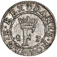 1 Hvid - Frederik II Frederiksborg mint