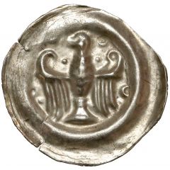 Denier Bracteate - Leszek the White Kraków mint
