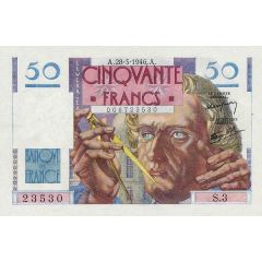 50 Francs - Le Verrier type 1946