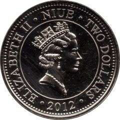 2 Dollar - Elizabeth II Lifetime of Service