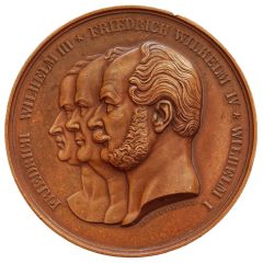 Medal - To the 50-year affiliation of the Rhine Province to the Kingdom of Prussia