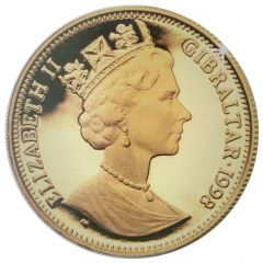 1/25 Crown - Elizabeth II Gibraltar Skull