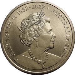 5 Dollars In the name of Elizabeth II, 6th Portrait - Australian World Heritage