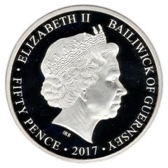 50 Pence - Elizabeth II Battle of Britain Memorial Flight - Lancaster
