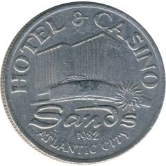 1 Dollar Gaming Token - Sands Casino Atlantic City