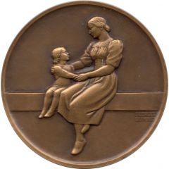 Medal - Les enfants de France reconnaissants à leurs hôtes suisses