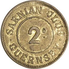2 Pence Sarnian Club, Guernsey