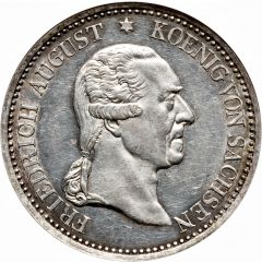 1 Conventionsthaler - Anton Death of Frederick Augustus I