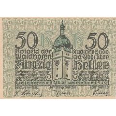 50 Heller Waidhofen an der Ybbs