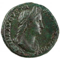 Dupondius or As - Sabina PVDICITIA, Pudicitia