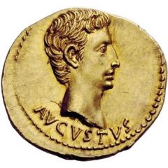 Aureus - Augustus S P Q R CL V, Victory