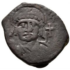 20 Nummi - Justinian I Antioch, ϱ, Bust Facing