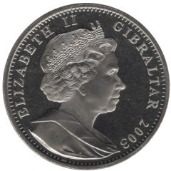 1 Royal - Elizabeth II Cherub with crossed arms