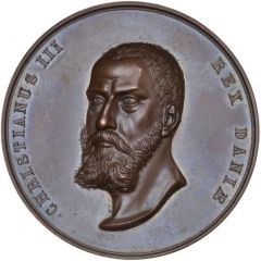 Medal - Tercentenary of the Reformation in Denmark bronze issue