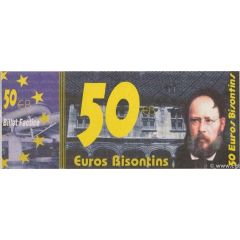 50 euros Bisontins Proudhon