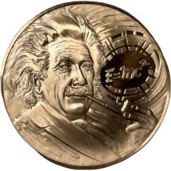 Medal - Jewish People`s History Einstein