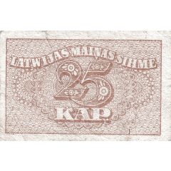 25 Kapeikas