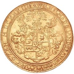 10 Ducats - William V Gold pattern strike