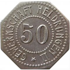 50 Pfennig - Heldrungen Gewerkschaft Heldrungen II