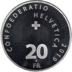 20 Francs Human landing on the Moon