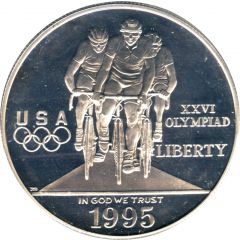1 Dollar Atlanta Olympics - Cycling