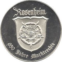 Token - Rosenheim 650 Jahre Marktrechte