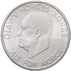 5 Kroner - Olav V Type 1