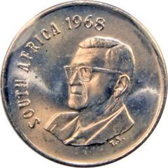10 Cents Charles Swart, English Legend - SOUTH AFRICA