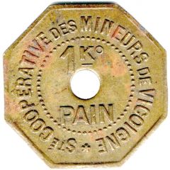 1 Kilo Pain - Société Coopérative des Mineurs de Vicoigne