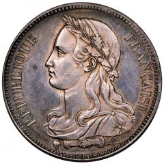 5 Francs Pattern of Montagny