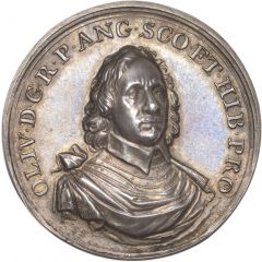 Medal Oliver Cromwell, silver