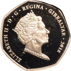 50 Pence - Elizabeth II Christmas, Silver Proof