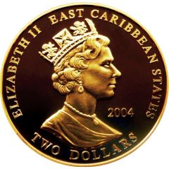 2 Dollars - Elizabeth II King Henry II