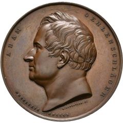 Medal - Adam Öhlenschläger Death