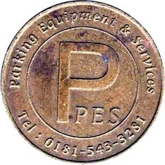 Parking Token - PES 25.5 mm