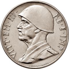 5 Lire - Victor Emmanuel III Pattern strike