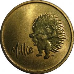 Medal - Sydney 2000 Olympics Games Mascot - ANDA Millie Echidna