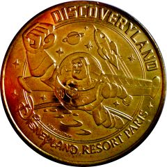 Monnaie de Paris Tourist Token - Disneyland Resort Paris Discoveryland - Buzz Lightyear