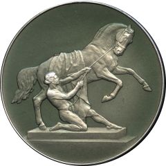 Medal - Leningrad Sculptural group on Anichkov Bridge