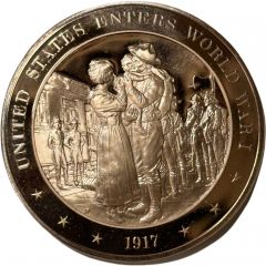 Medal - History of the United States U.S. Enters World War
