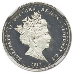 1/2 Sovereign - Elizabeth II Platinum Wedding