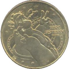 Monnaie de Paris Tourist Token - Parc Astérix Paris Obélix - 30 ans